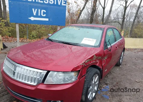 2007 Lincoln Mkz z USA, uszkodzony, nr VIN 3LNHM28T67R649356